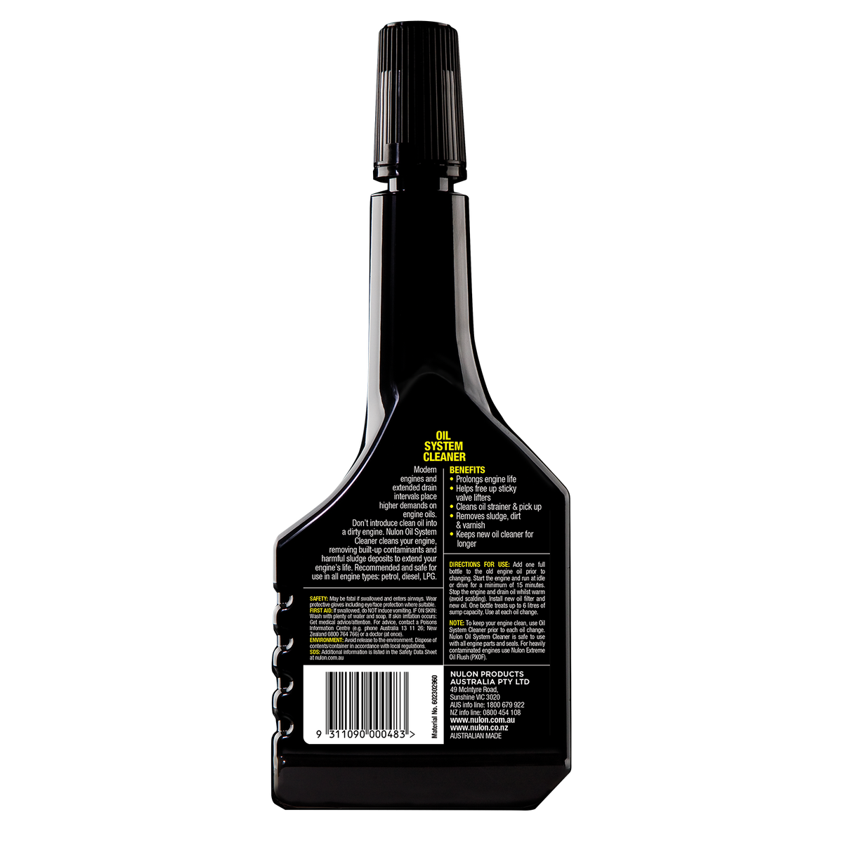 Nulon Oil System Cleaner 300ml - Flushes Sludge & Varnish - Maintains Engine Performance - SuperSaverAU - view 2