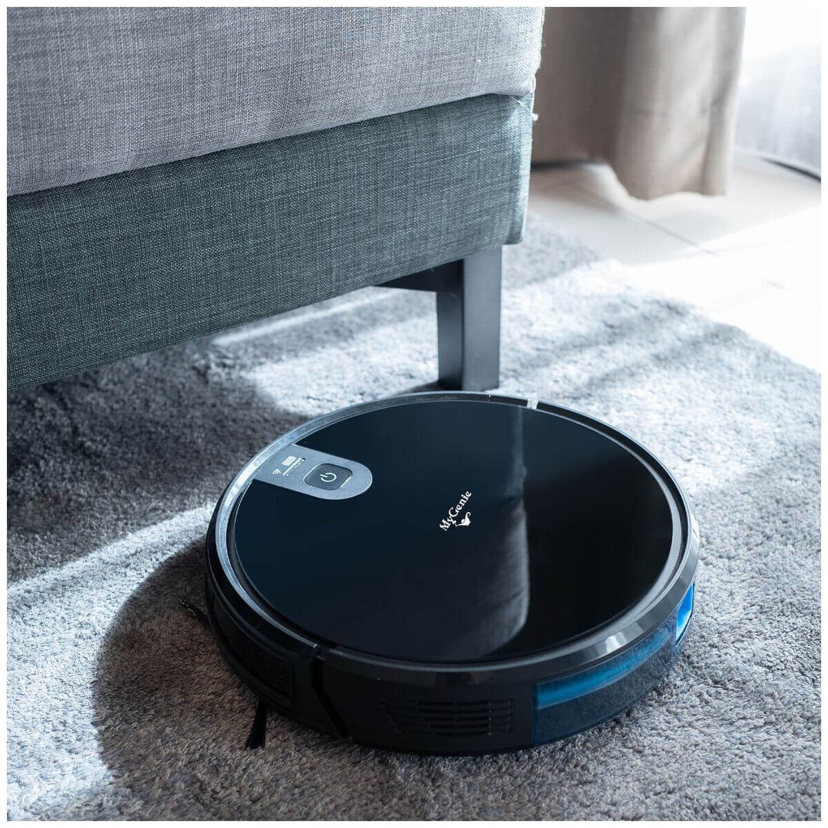 MyGenie Xsonic Wifi Pro Robotic Vacuum and Mop - Wet and Dry Cleaning, Smart Life App Control - 10002248