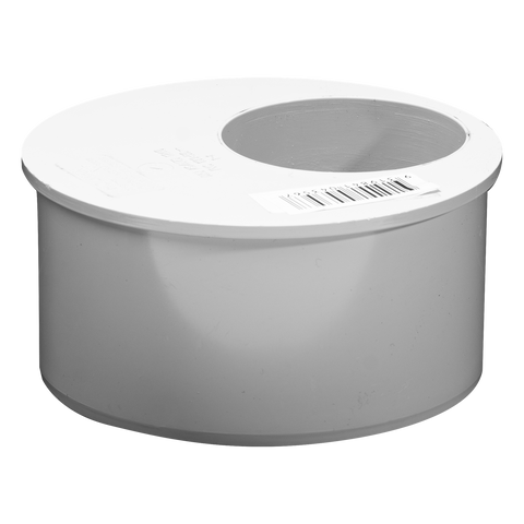 Holman 100 x 50mm Male and Female PVC DWV Pipe Reducer, Underground Rated