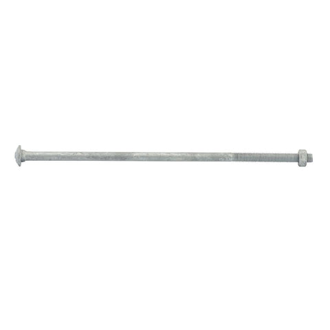 Zenith Hot Dip Galvanised M10 x 300mm Cup Head Bolts Nuts Each - SuperSaverAU - view 1