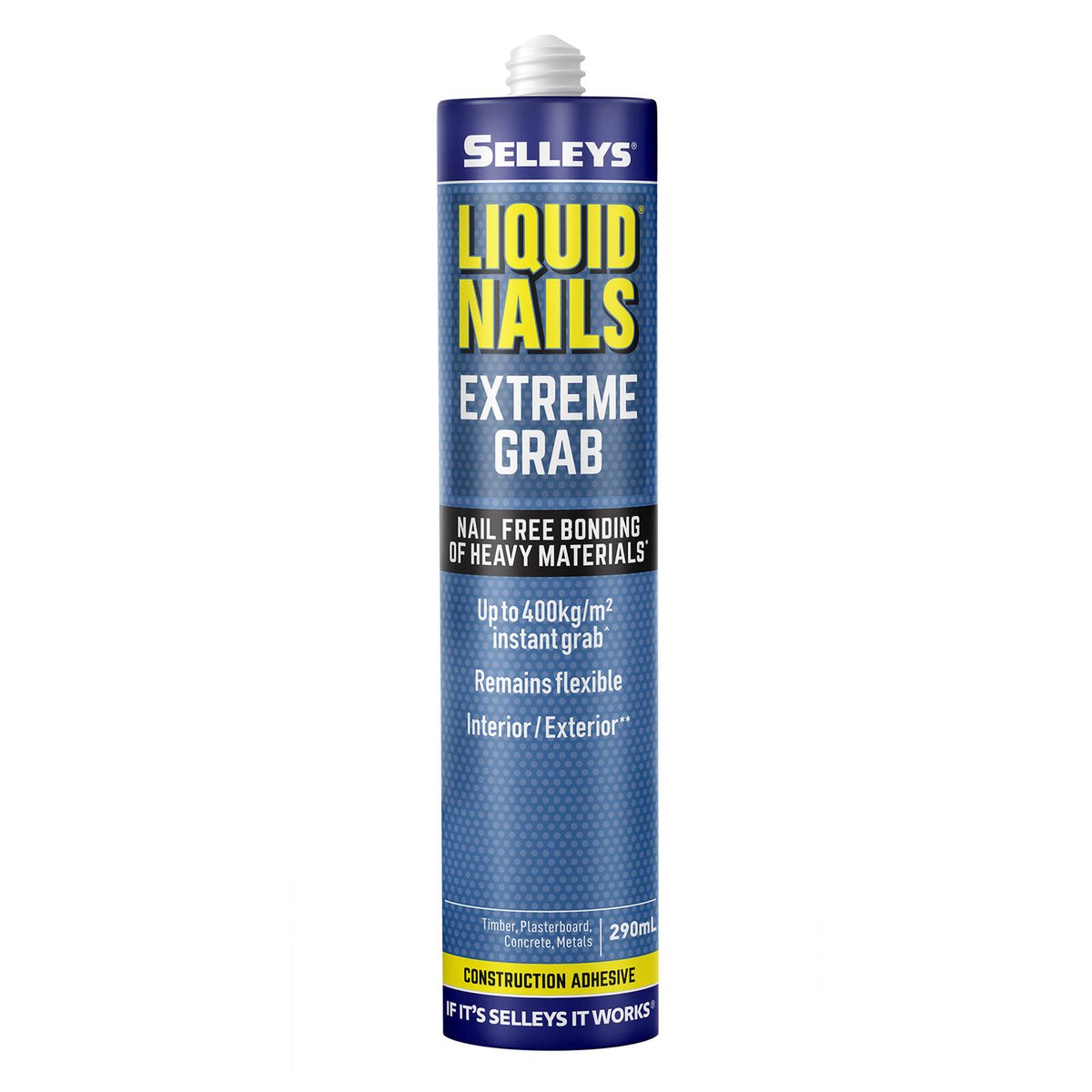 Selleys Liquid Nails - 290ml - Sil-X Polymer - Instant Hold - SuperSaverAU - view 1