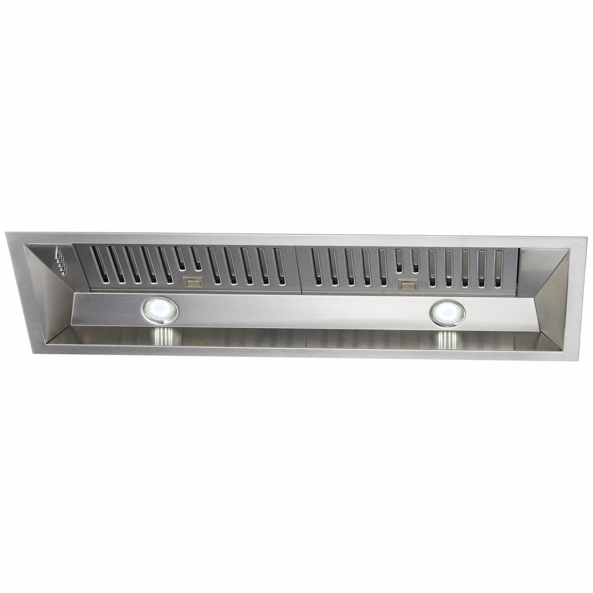 Schweigen 90cm Stainless Steel Undermount Rangehood - Push Button Controls, 1080m³/h - WINU-9