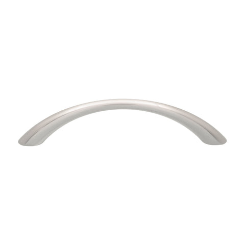 Prestige Brushed Nickel Tapered Bow Handle - 96mm - Zinc Alloy