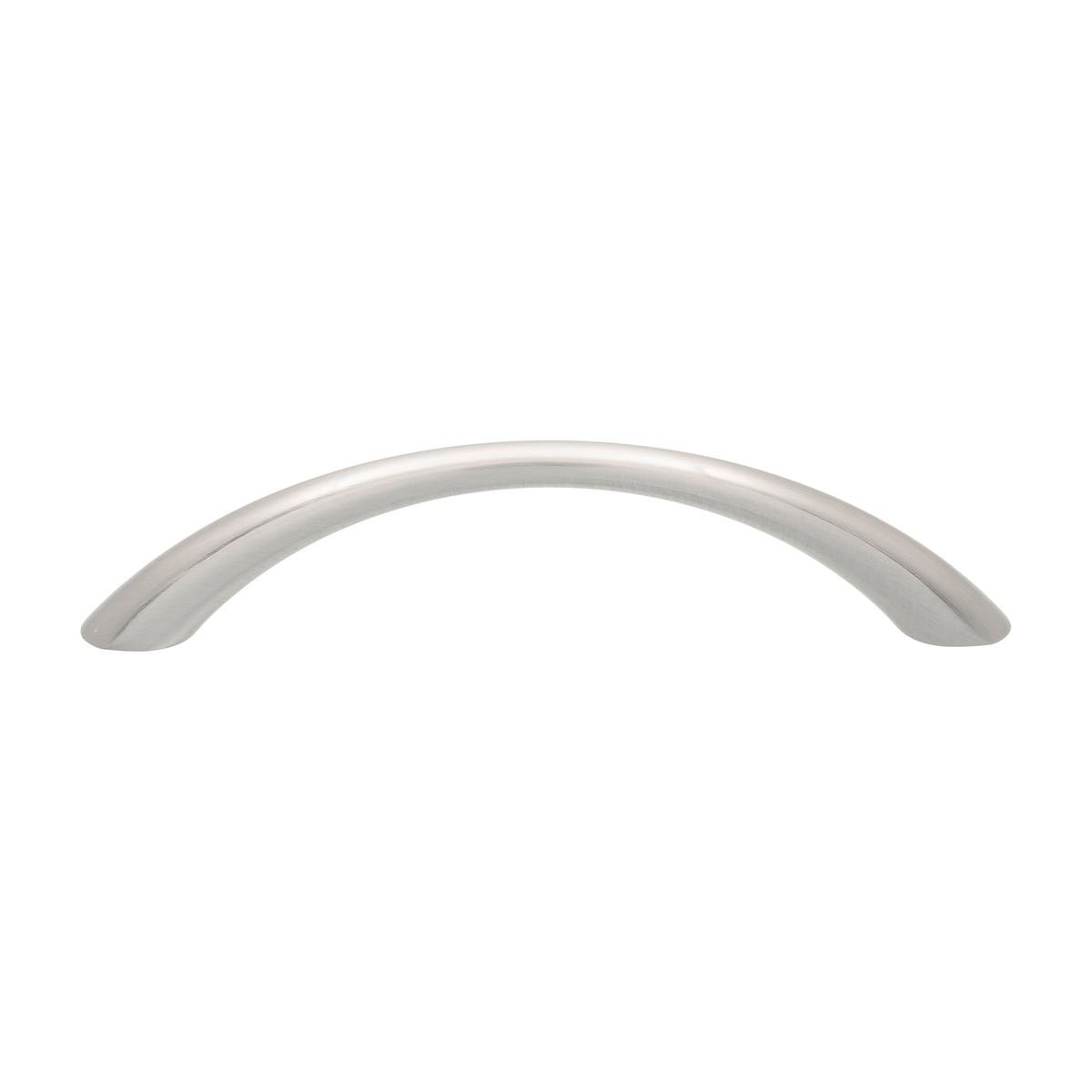 Prestige Brushed Nickel Tapered Bow Handle - 96mm - Zinc Alloy