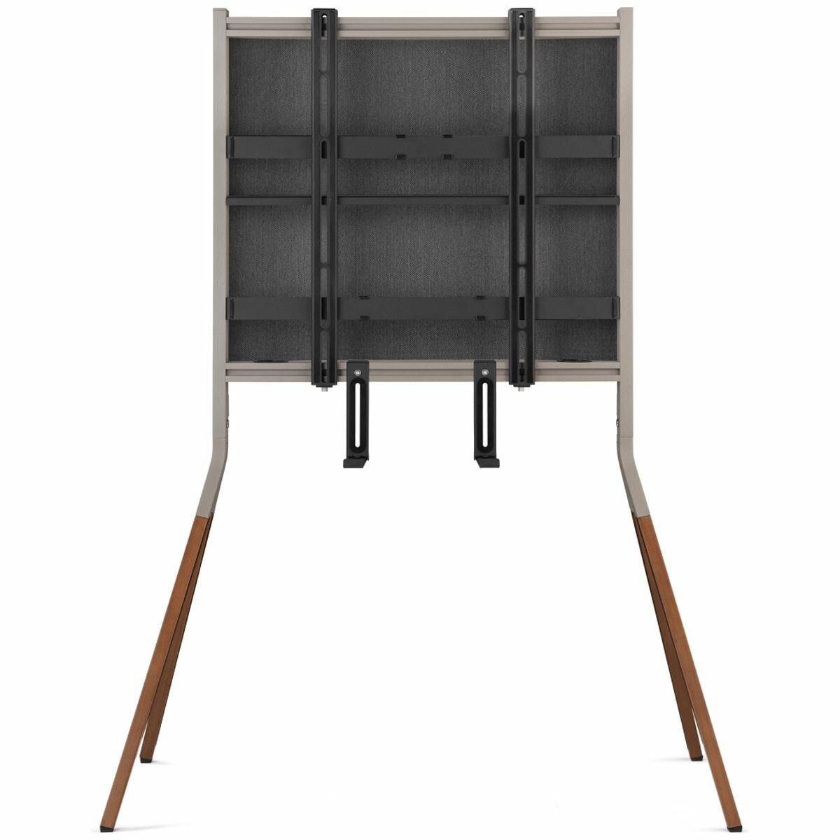 One For All Falcon Universal TV Stand - Walnut and Gun Metal - 50kg Weight Support - UE-WM7481