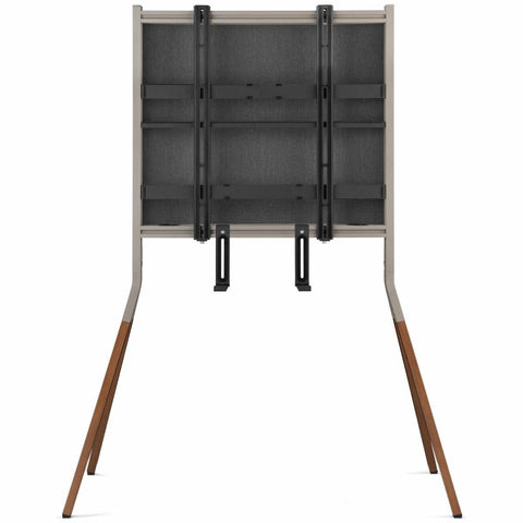 One For All Falcon Universal TV Stand - Walnut and Gun Metal - 50kg Weight Support - UE-WM7481