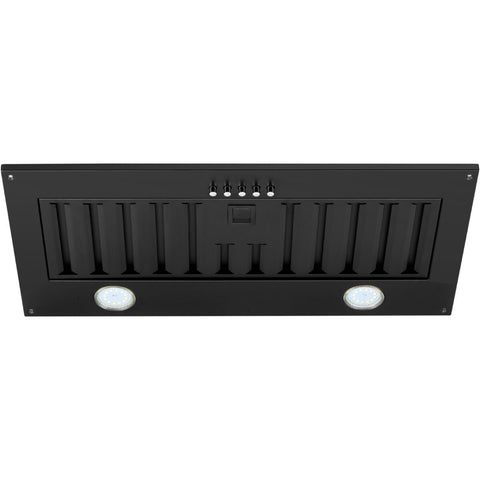 Schweigen Undermount Rangehood - Matte Black, 1080m³/h, 3 Speeds, On-Board Motor - SWU-6B