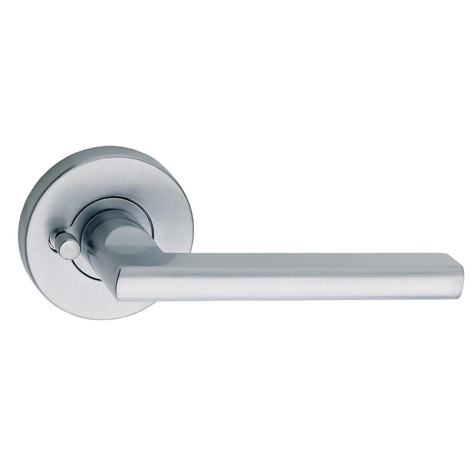 Gainsborough G4 Series Lianna Privacy Lever Set Satin Chrome 115LIASC