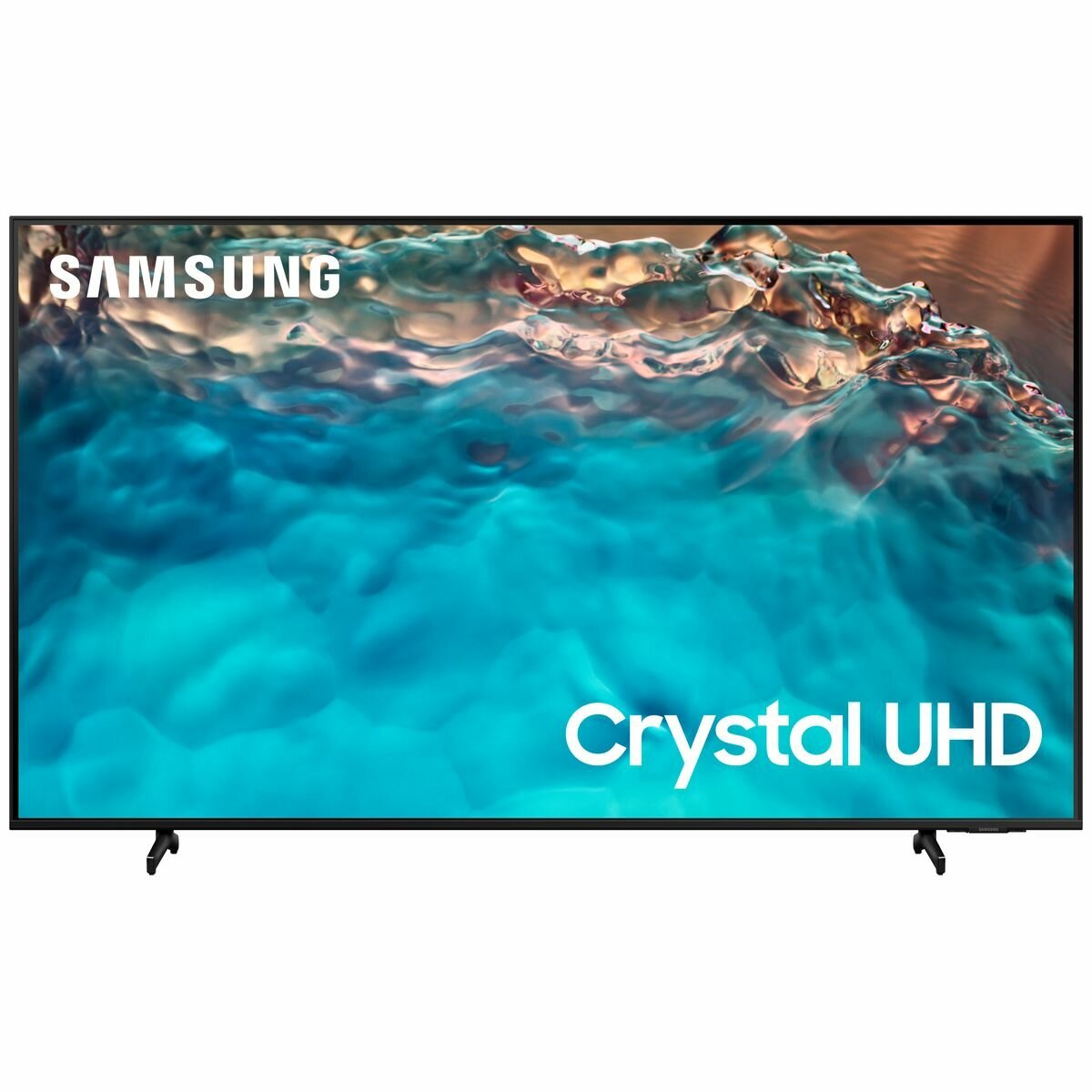 Samsung 55 Inch BU8000 4K UHD LED Smart TV - Crystal Processor 4K, AirSlim Design - UA55BU8000WXXY