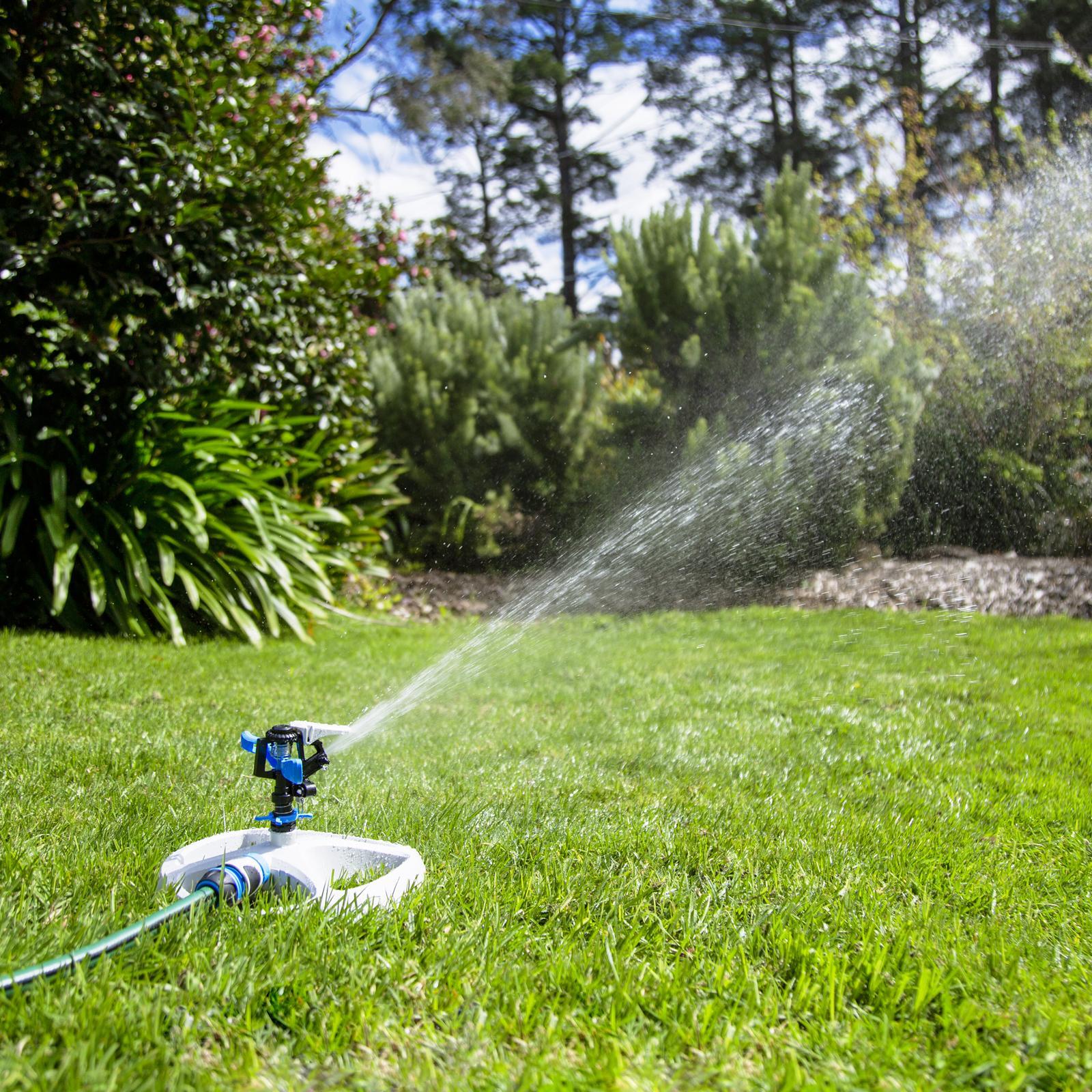 Nylex Impact Base Sprinkler 22m UV Stabilised Adjustable Arc