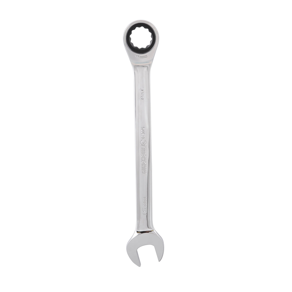 Kincrome 15mm Single Way Gear Spanner - Ratcheting Chrome Vanadium Steel, Rust Resistant