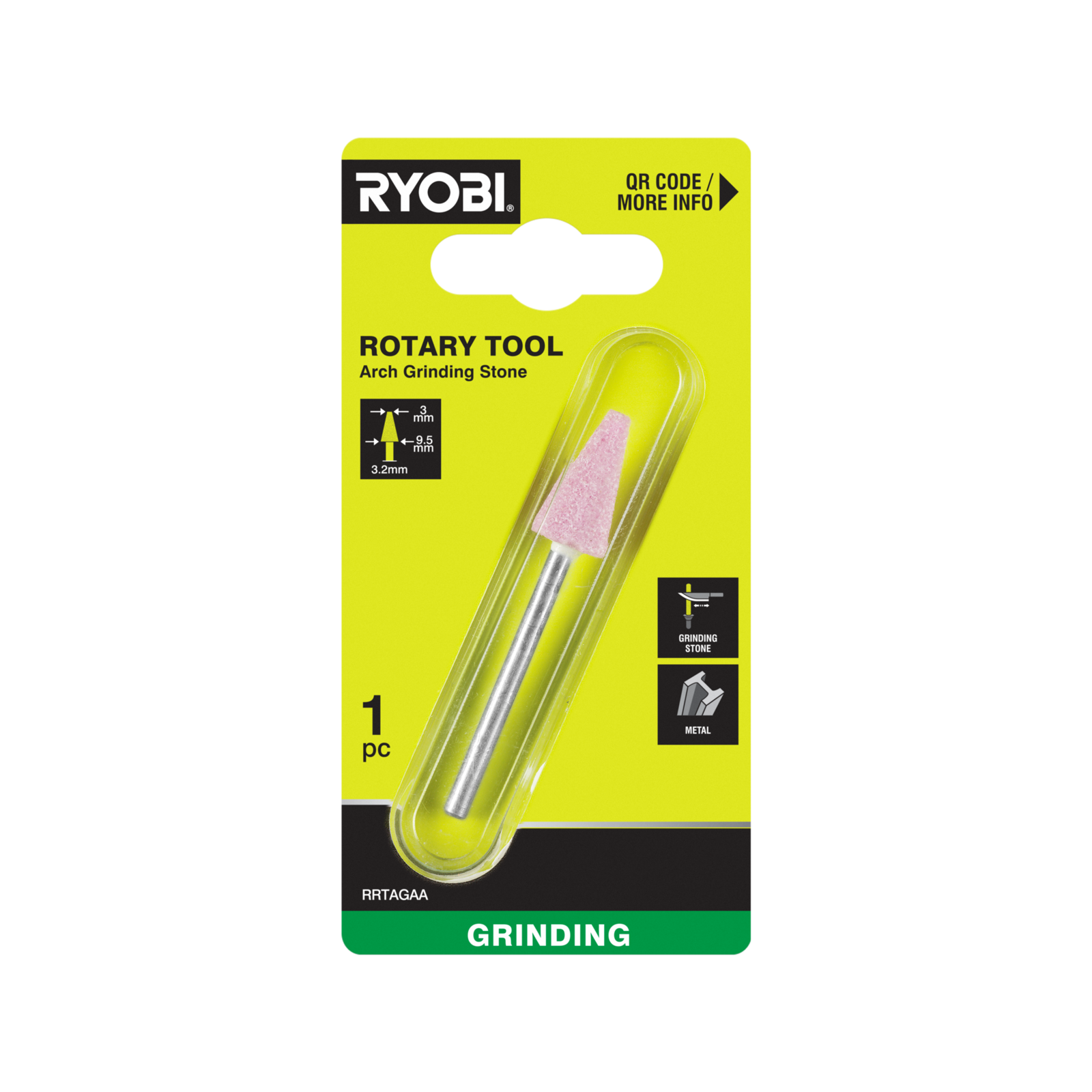 Ryobi 9.5mm Rotary Arch Grinding Stone