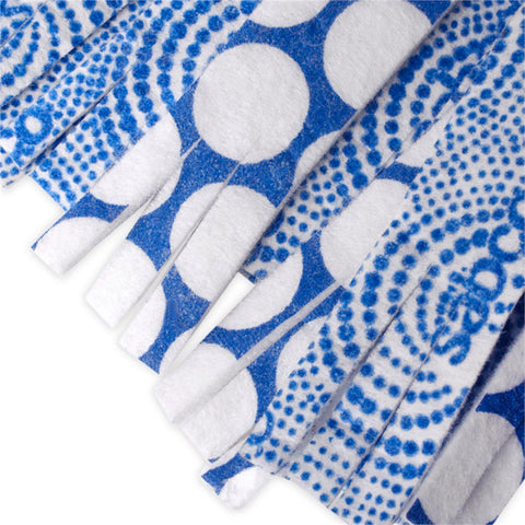 Sabco Blue Wonder Strip Mop Refill 140mm, Non-Woven Viscose