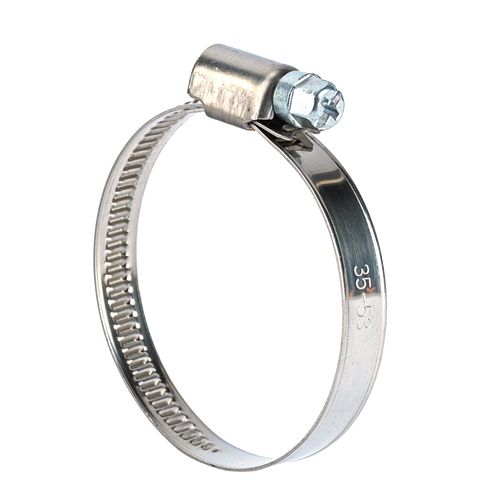 Holman 35-53mm Stainless Steel Hose Clamp, Indoor & Outdoor
