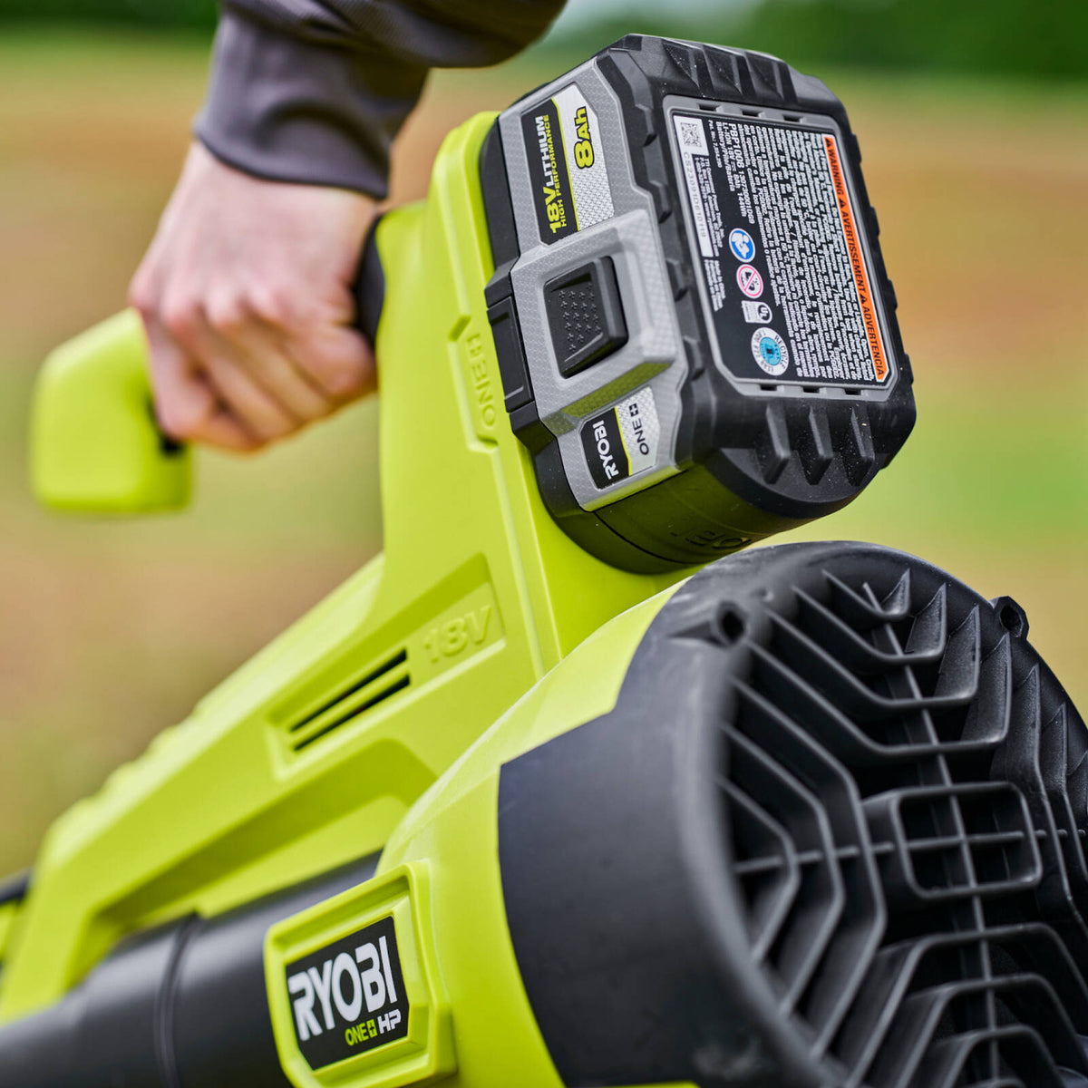 Ryobi 18V ONE+ HP 8.0Ah Battery and Fast Charger Starter Kit R18SK18