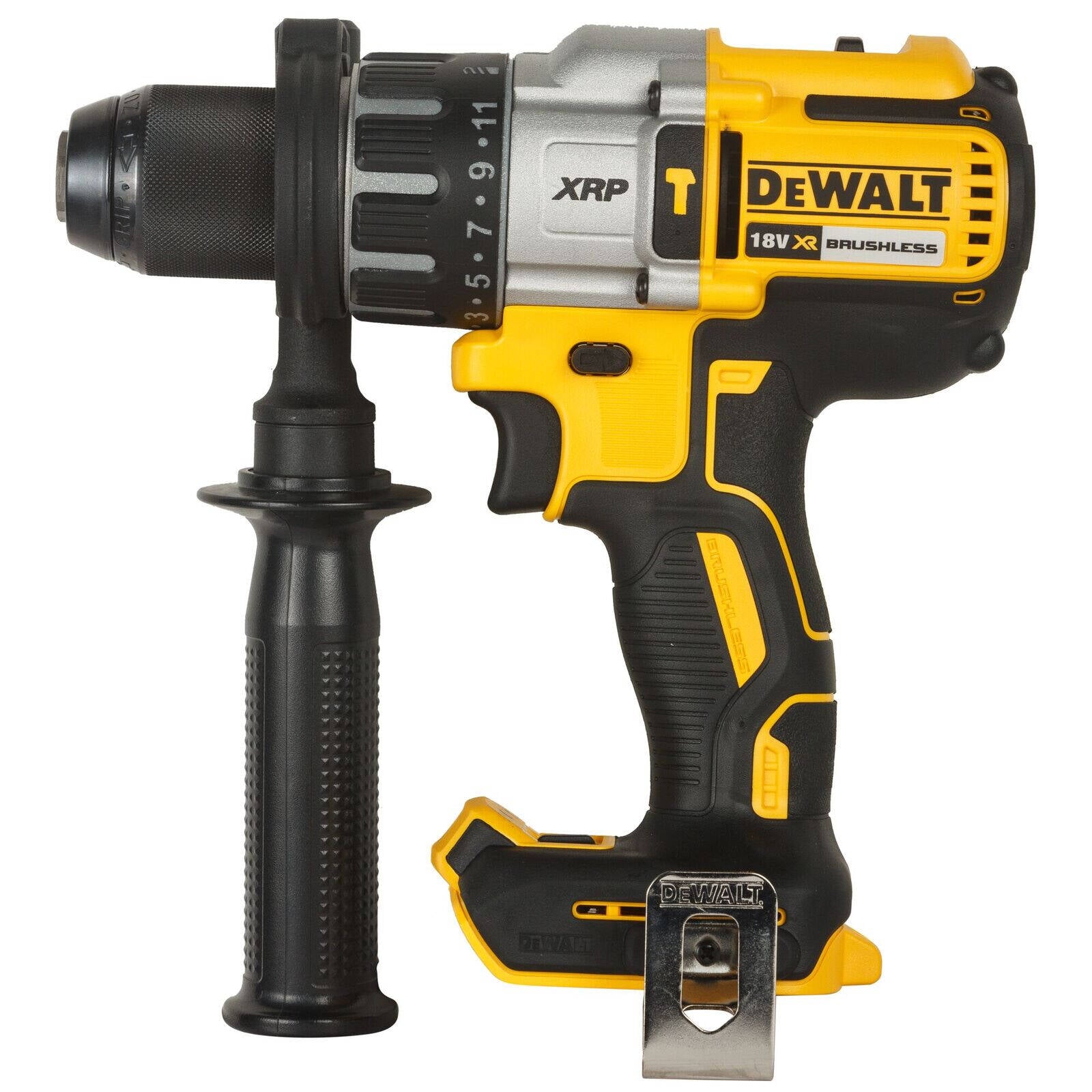 DeWALT 18V XRP Brushless 3-Speed Combi Hammer Drill - Skin Only DCD996N-XE