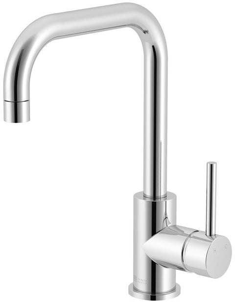 Gareth Ashton Mixer Tap - Chrome Square Neck Pin Lever Italian Design 3 Star WELS 8L/min - 3K3