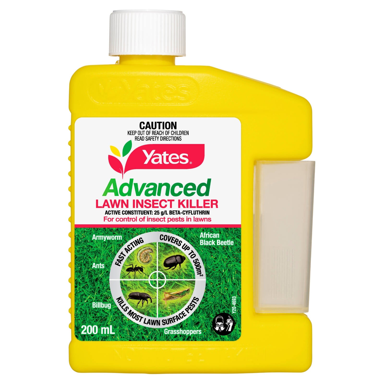 Yates 200ml Advanced Lawn Insect Killer Concentrate