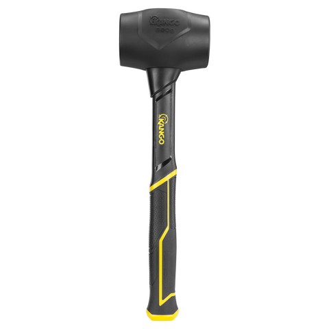 Kango 680g Black Rubber Mallet with Wedged Handle