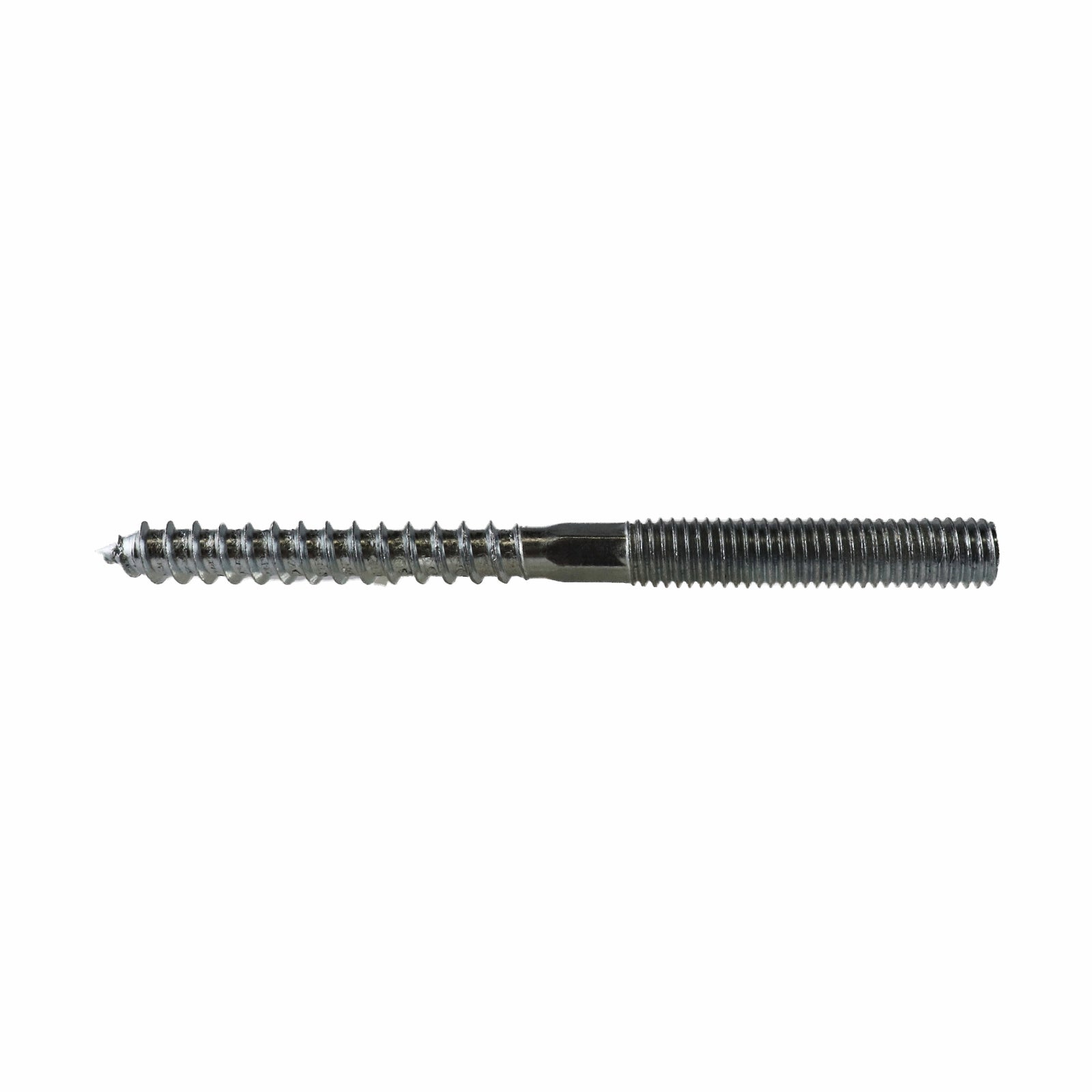 Everhang M8 x 100mm Zinc Plated Steel Hanger Bolt - 4 Pack
