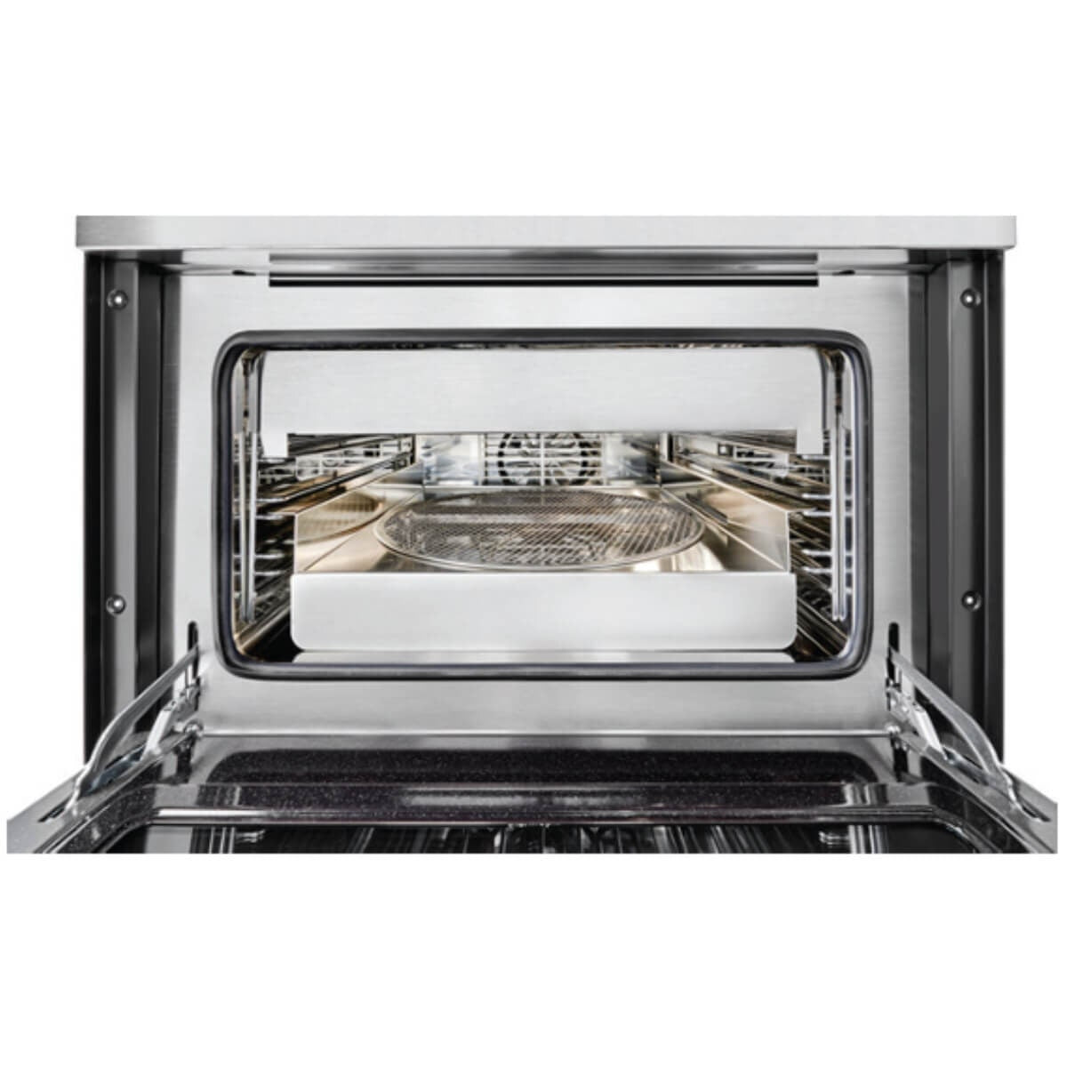 ILVE 60cm Professional Plus Built-In Black Oven - 37L, 16 Functions, TFT Touchscreen - 645SZTCT4BK