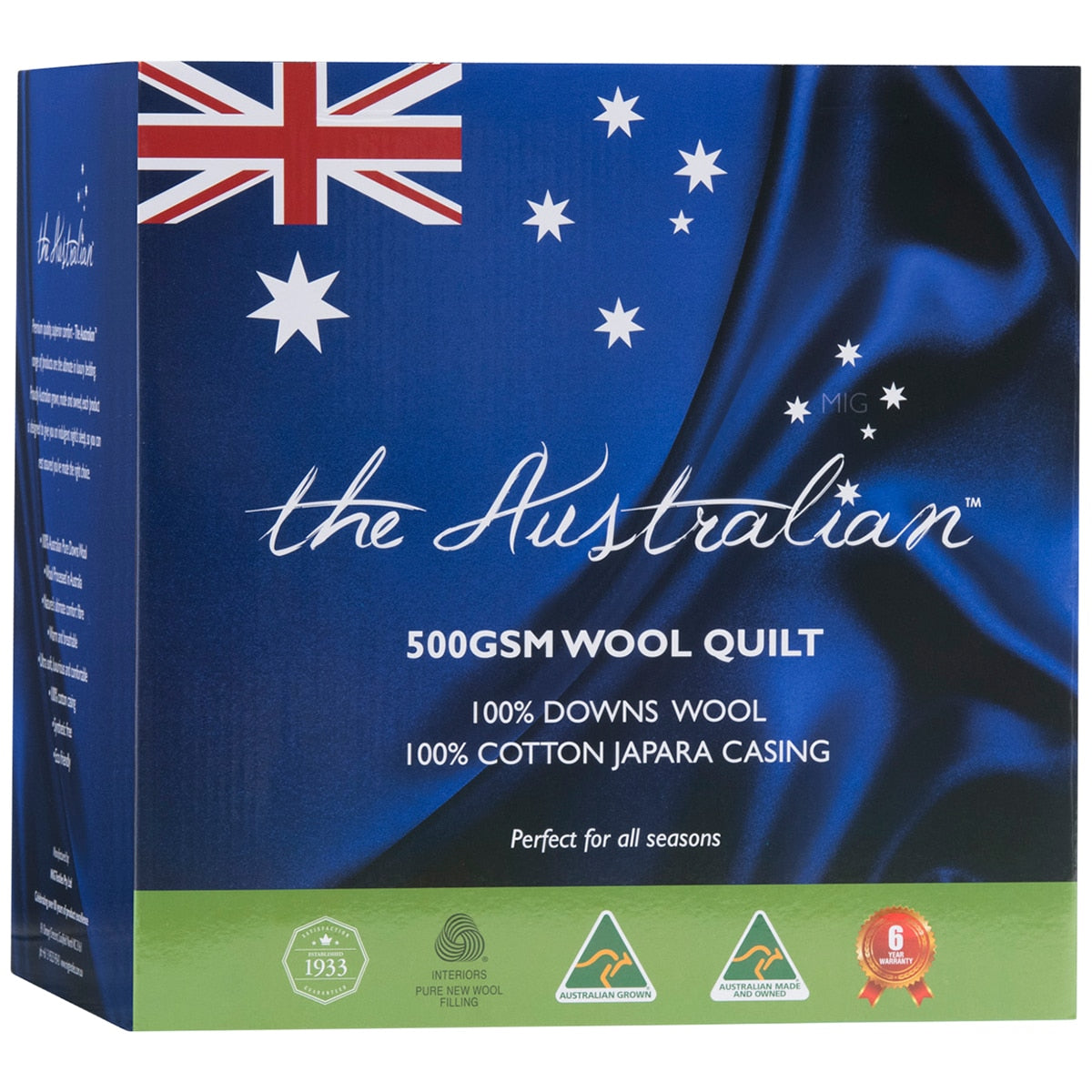 The Australian Wool Fill Queen Quilt - SuperSaverAU - view 3