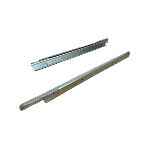 Goliath 500mm Bottom Mount Drawer Slide Pair Steel