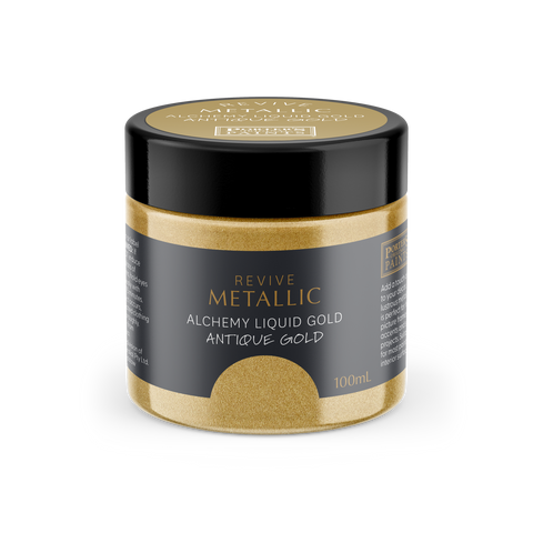 Porter's Paints 100ml Metallic Antique Gold Furniture Paint