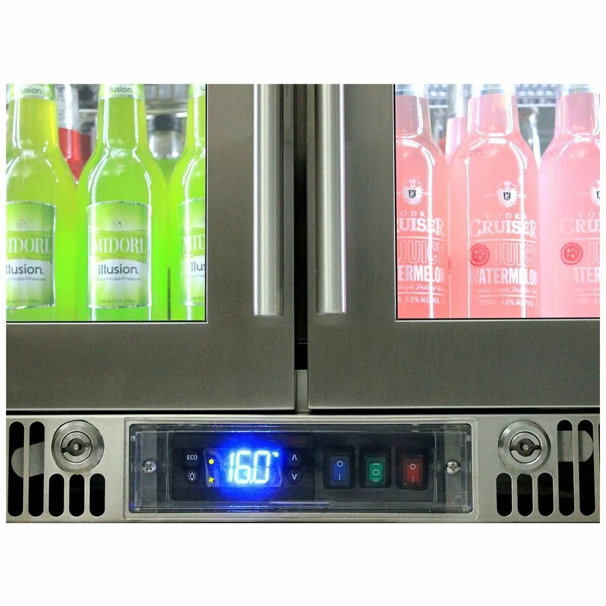 Rhino 248L Outdoor Beverage Centre - Stainless Steel, Inverter Compressor, Lockable - ENV2H-SD