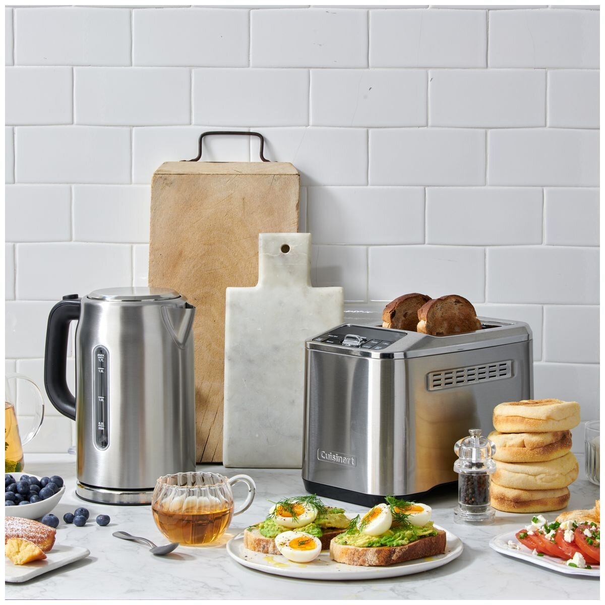 Cuisinart Signature Automated Digital 2 Slice Toaster - Stainless Steel, MemorySet, Seven Shades - CPT-520XA