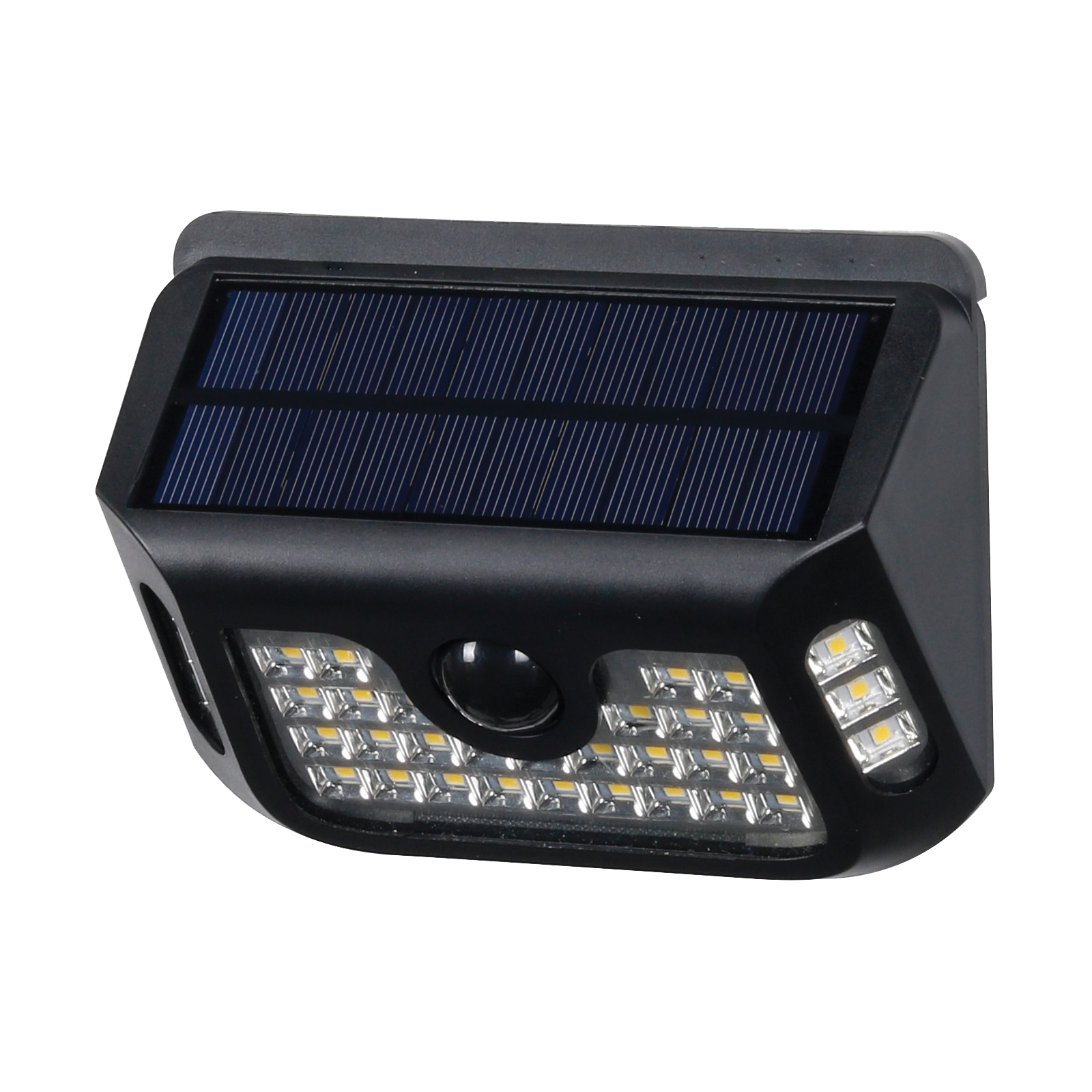 Gardenglo 900lm Black Linkable Solar Motion Sensor Light GSDJ0411