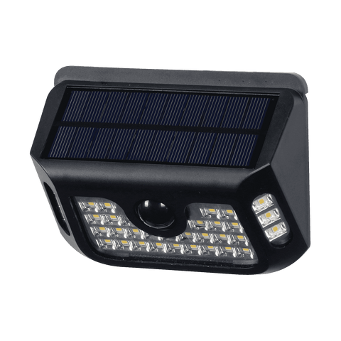Gardenglo 900lm Black Linkable Solar Motion Sensor Light GSDJ0411