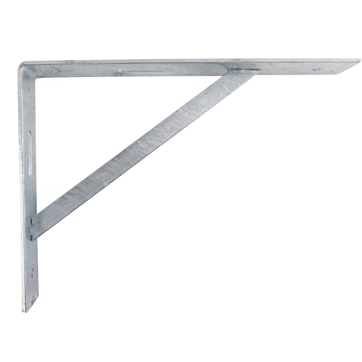 Carinya 400 x 300mm Galvanised Heavy Duty Straight Stay Bracket, 400kg Capacity, Multi-Orientation