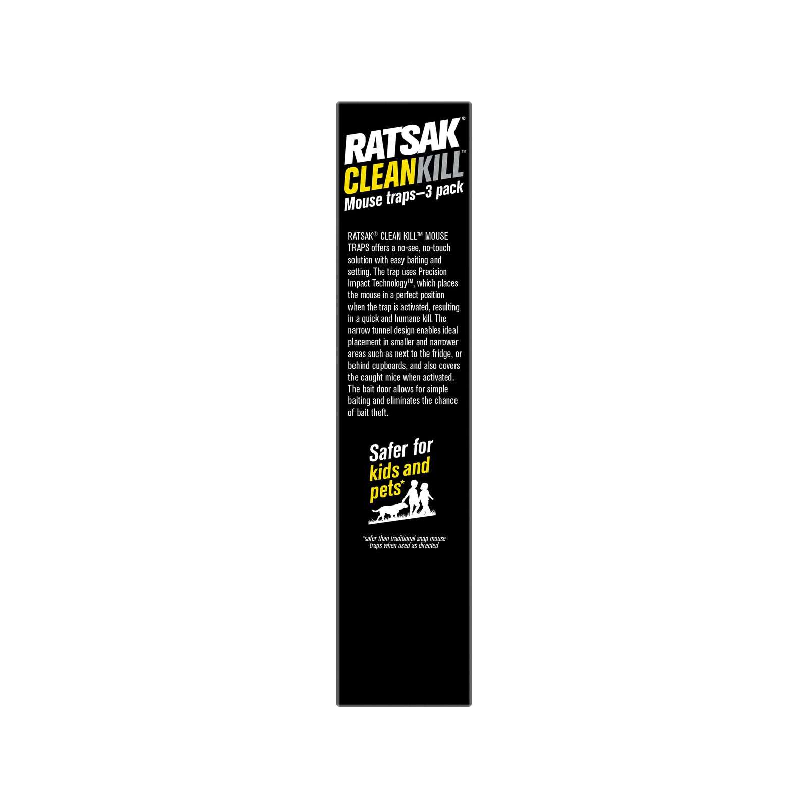 Ratsak Clean Kill Mouse Trap 3 Pack