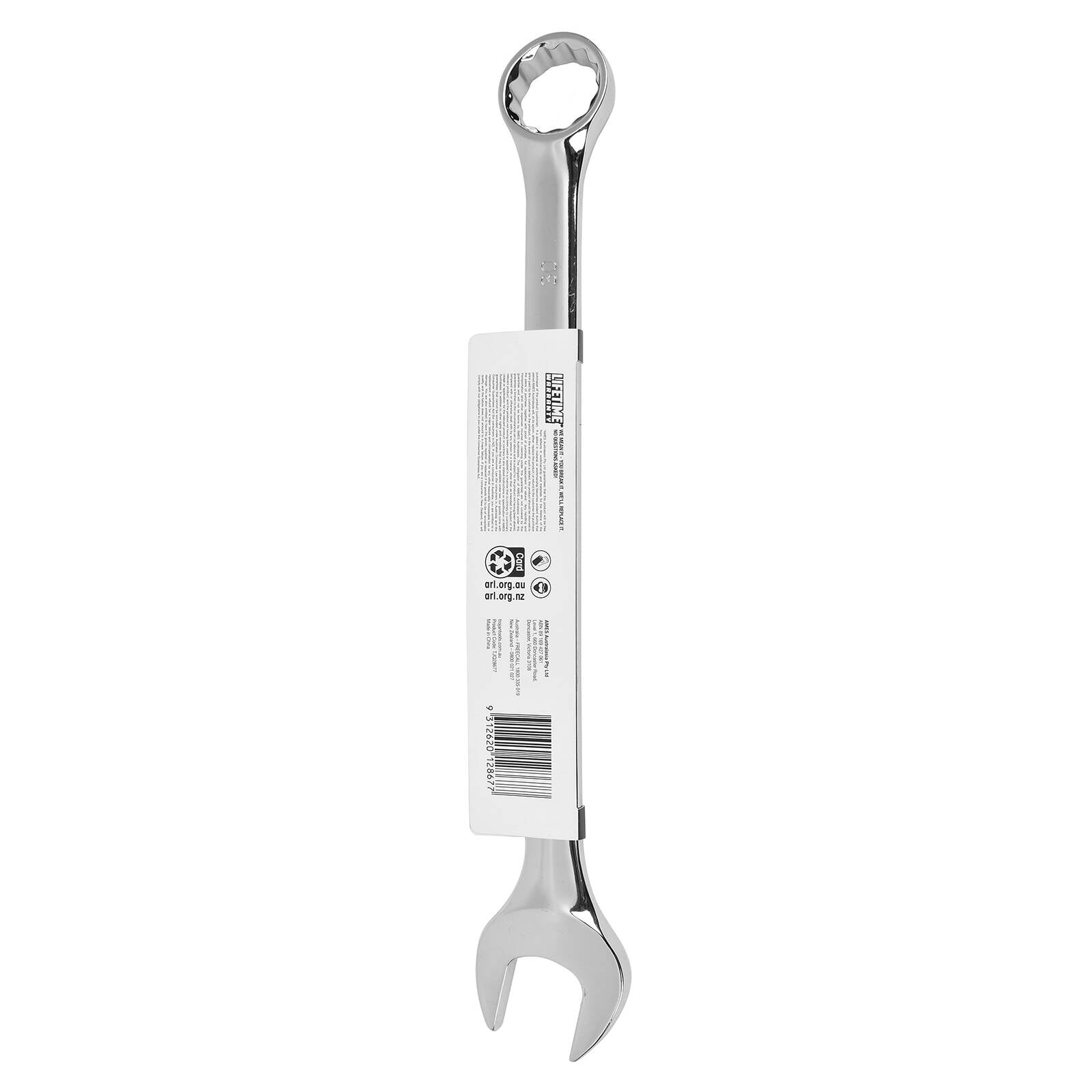 Trojan 30mm Combination Spanner Chrome Vanadium 12 Point Ring & Open End