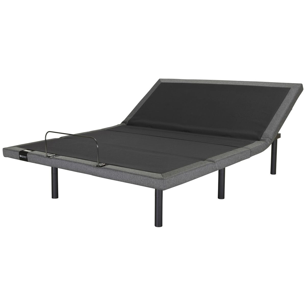 Sealy Element Adjustable Bed Base Long Single - Zero G, Anti Snore, Wireless Remote, Charcoal - ELM-ADJ-SXL