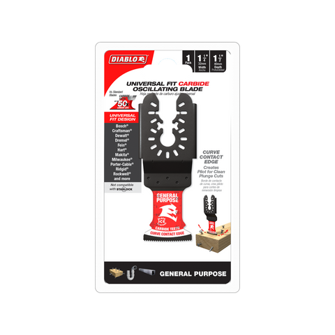 Diablo 32mm Universal Carbide Multi-Tool Blade - General Purpose
