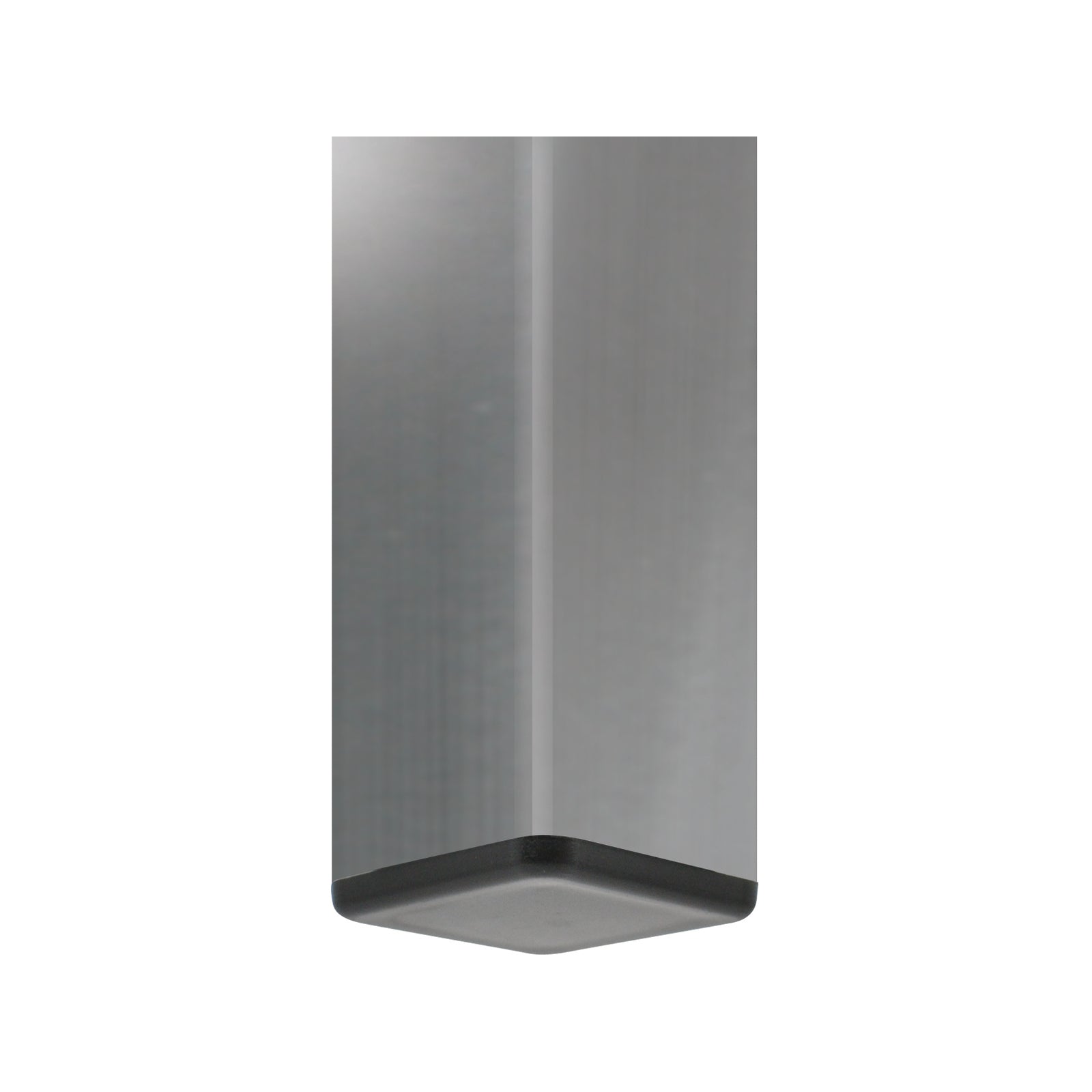 Surface Gard 25mm Black Square Internal Plastic Chair Tip - 4 Pack