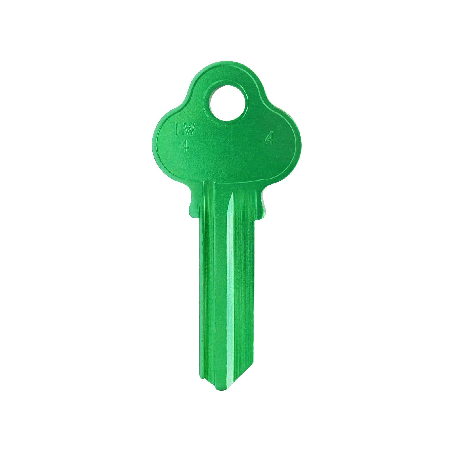 EHI LW4 Green Blank Key 50mm Aluminium Titanium Alloy