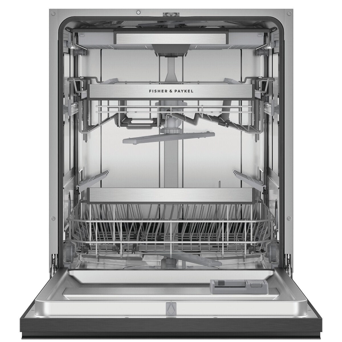 Fisher & Paykel Series 7 Built Under Dishwasher - 15 Place Settings, Black, Advanced Drying - DW60UN4B2