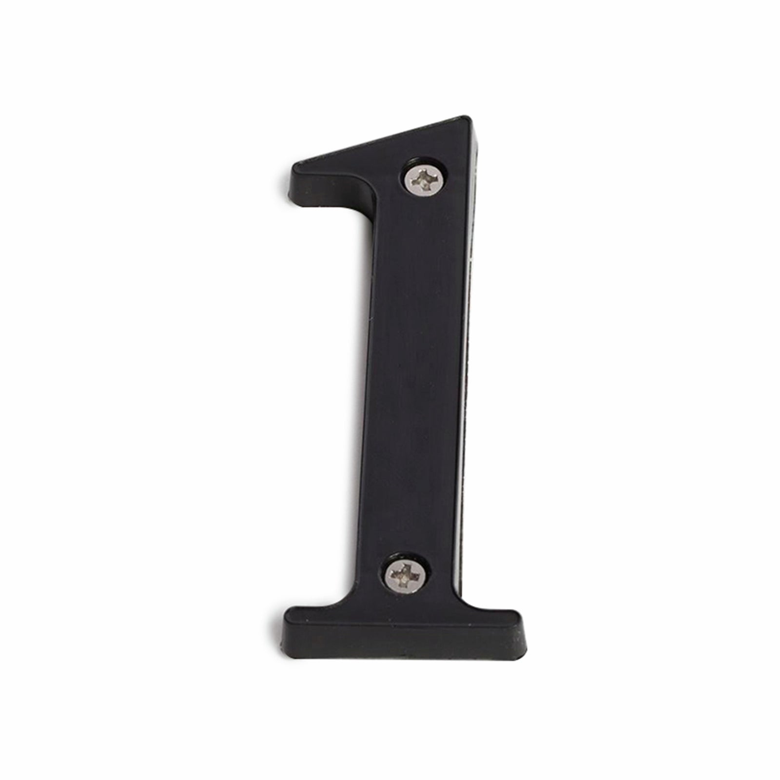 Sandleford 85mm Black Plastic House Number 1 - Weather Resistant