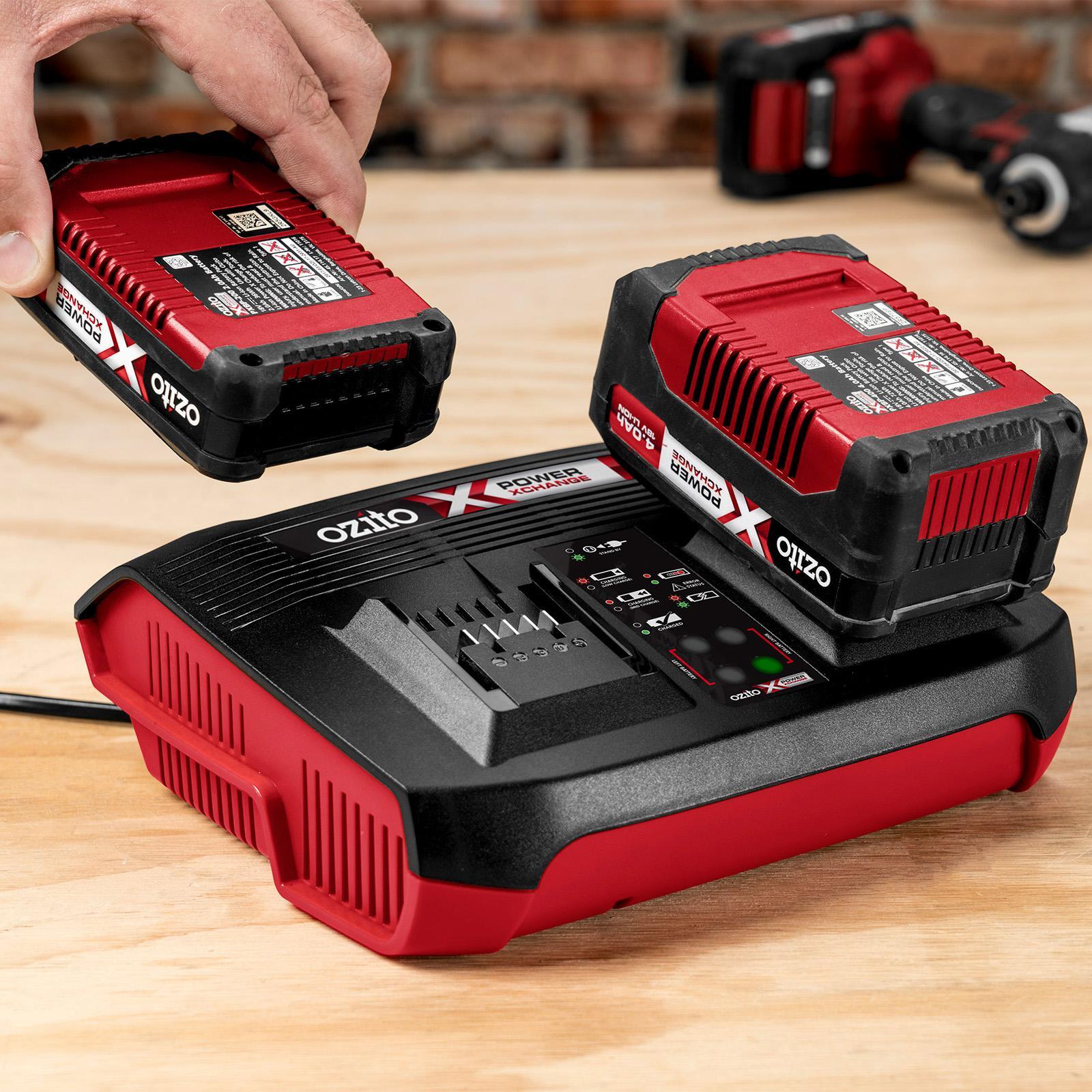 Ozito PXC 18V Multi Battery Fast Charger PXMBC-002