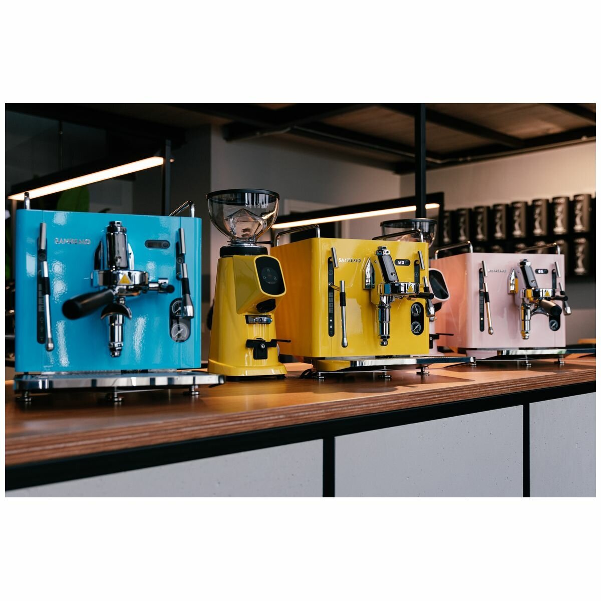 Sanremo Absolute Cube Manual Coffee Machine - E61 Group, 1.8L Tank, Stainless Steel - SRPCB13A016L03