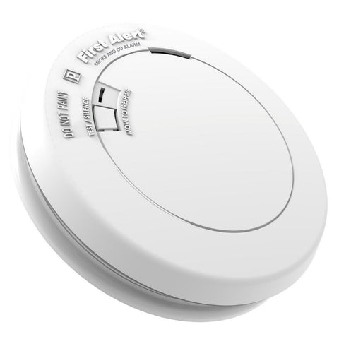 First Alert Combination Photoelectric Smoke and Carbon Monoxide Alarm, 85dB 10-Year Battery