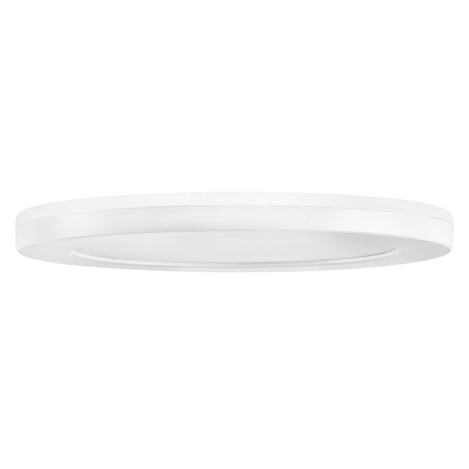 Brilliant 22.5cm 18W Tri-Colour LED Plug In Oyster Ceiling Light 22317/05