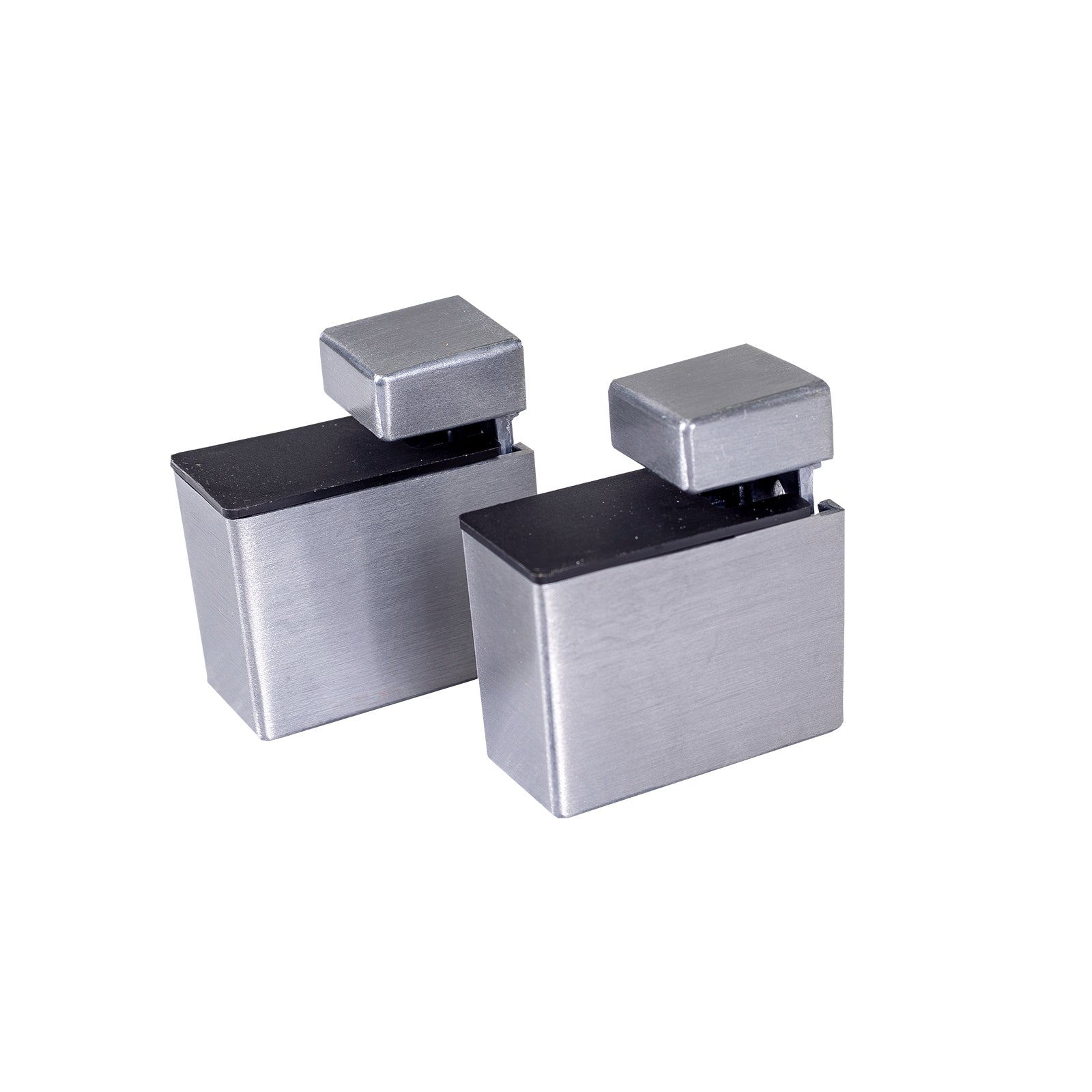 Flexi Storage Decorative Aluminium Rectangle Shelf Clip - 2 Pack