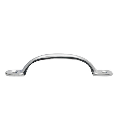 Prestige 150mm Polished Chrome Metal Case Handle, Brass Build, Cabinet Drawer Pull