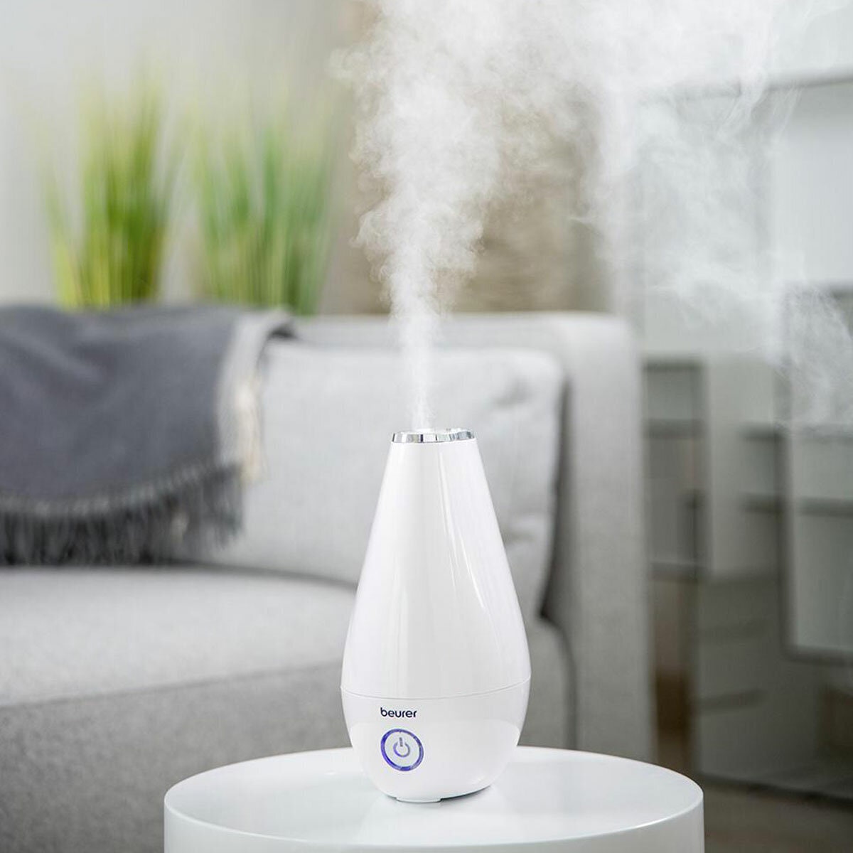 Beurer Air Humidifier and Aroma Diffuser 2L - Night Mode, Ultrasonic Atomisation, 20W - LB37