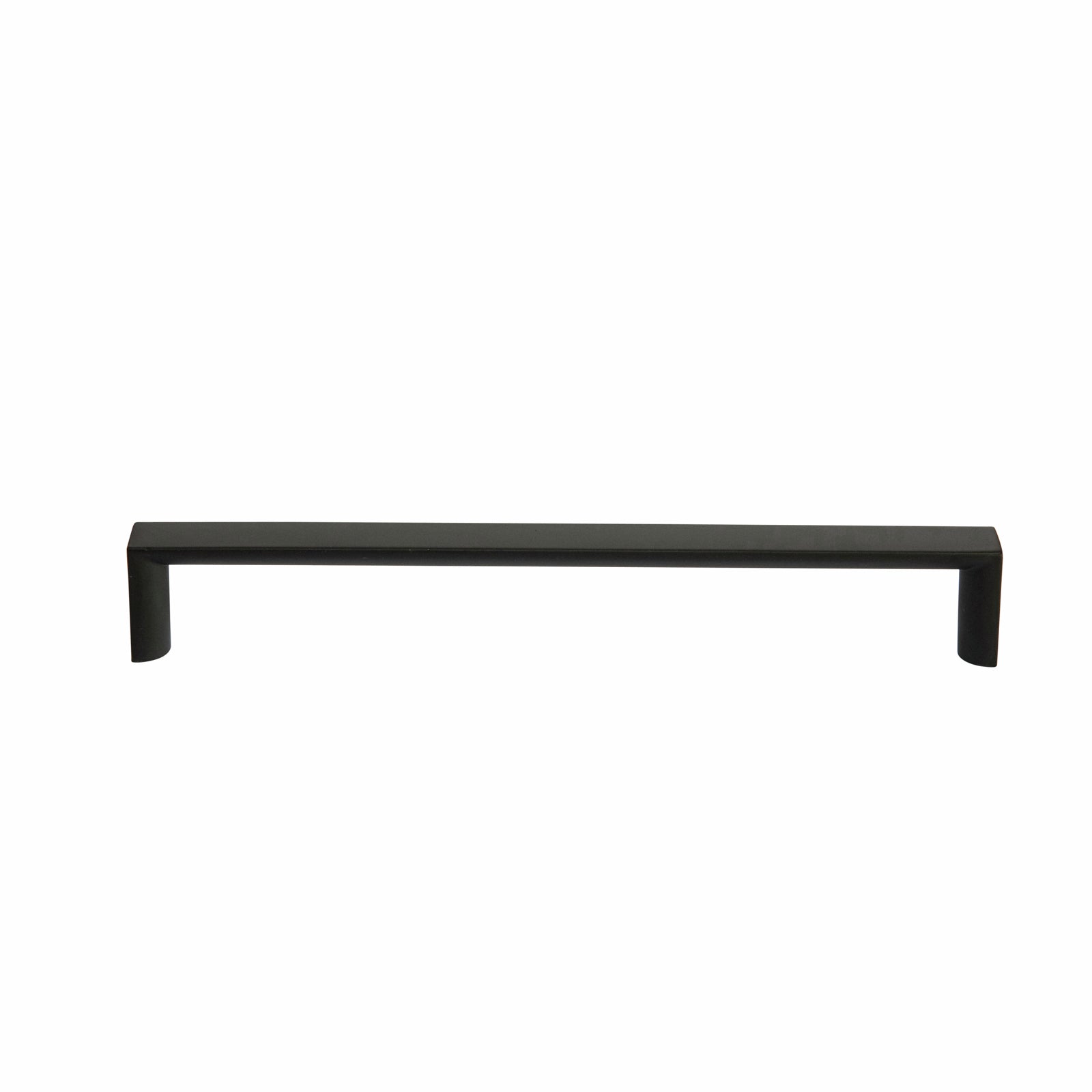 Taskmaster 160mm Matte Black 1/2 Round Steel Cabinet Handle
