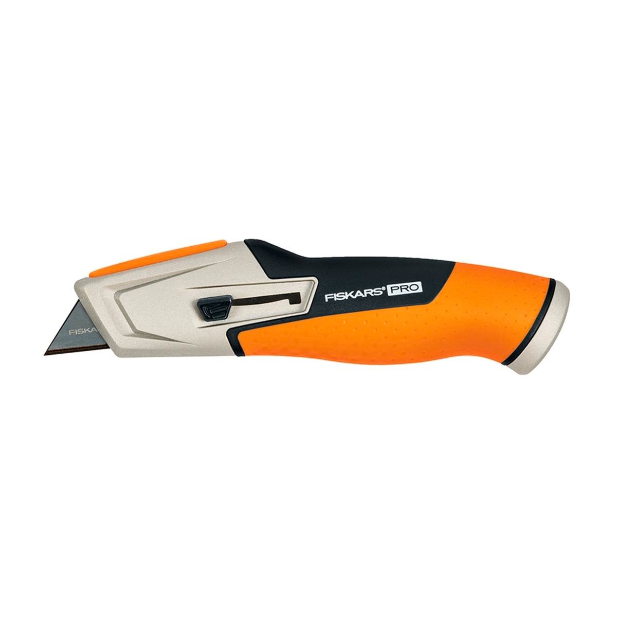 Fiskars Pro CarbonMax 60mm Steel Retractable Utility Knife